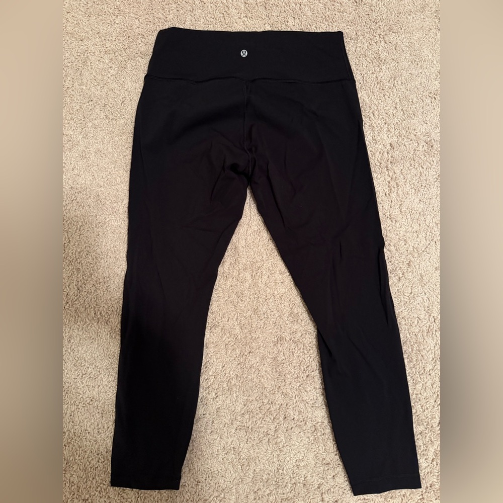 Lululemon 25 in leggings size 12